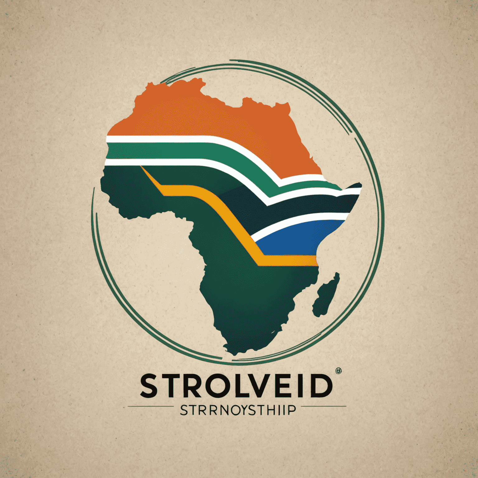 StrVolJd logo - A modern, stylized representation of social entrepreneurship in South Africa