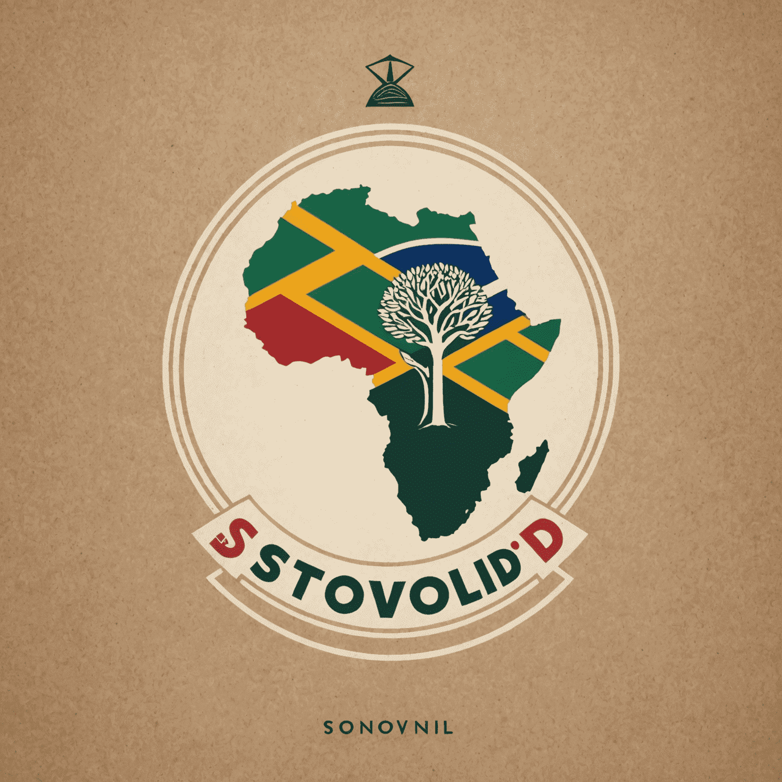 StrVolJd logo - A modern, stylized representation of social entrepreneurship in South Africa