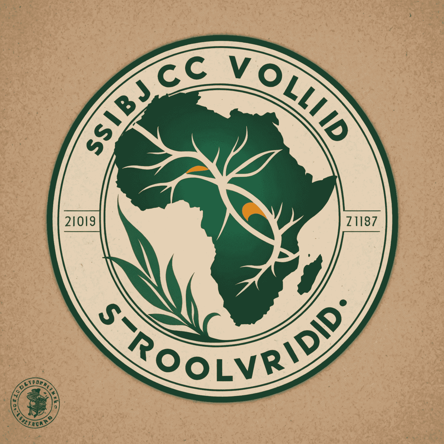 StrVolJd logo - A modern, stylized representation of social entrepreneurship in South Africa