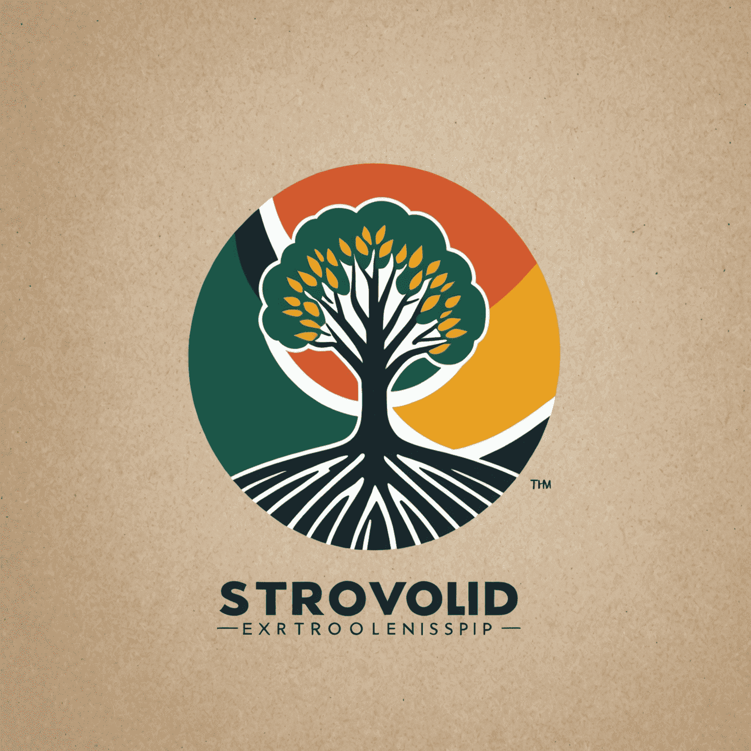 StrVolJd logo - A modern, stylized representation of social entrepreneurship in South Africa