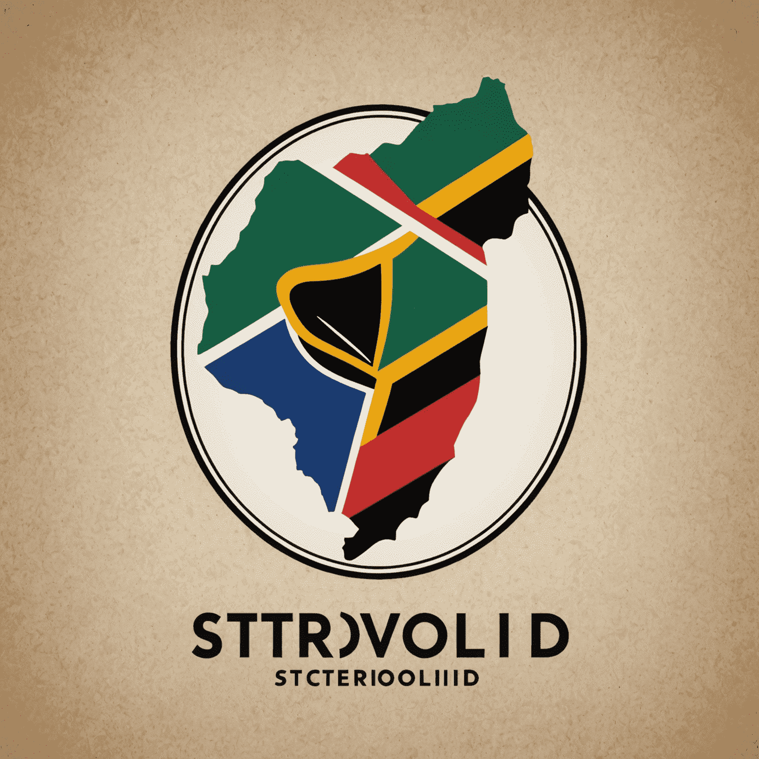 StrVolJd logo - A modern, stylized representation of social entrepreneurship in South Africa