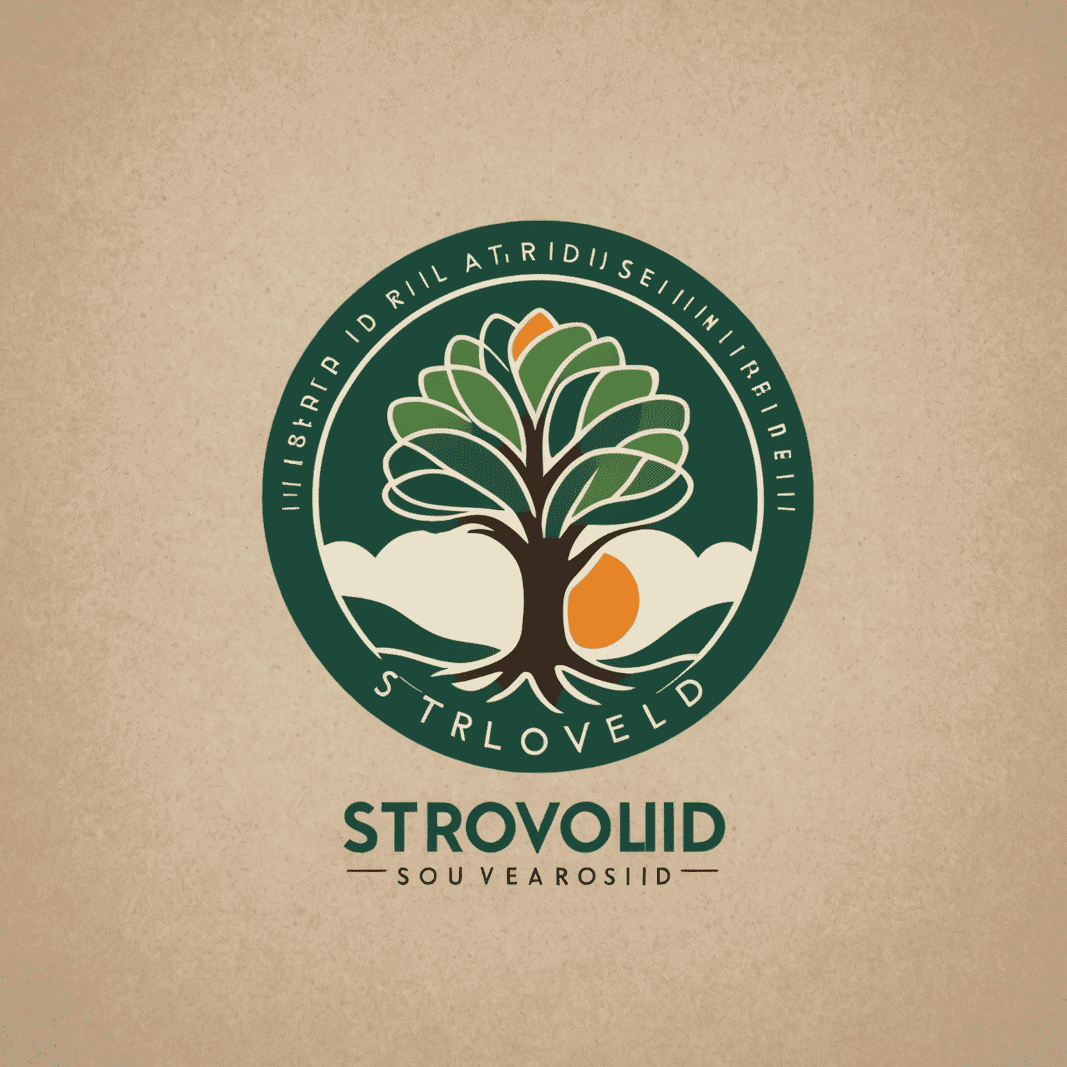 StrVolJd logo - A modern, stylized representation of social entrepreneurship in South Africa