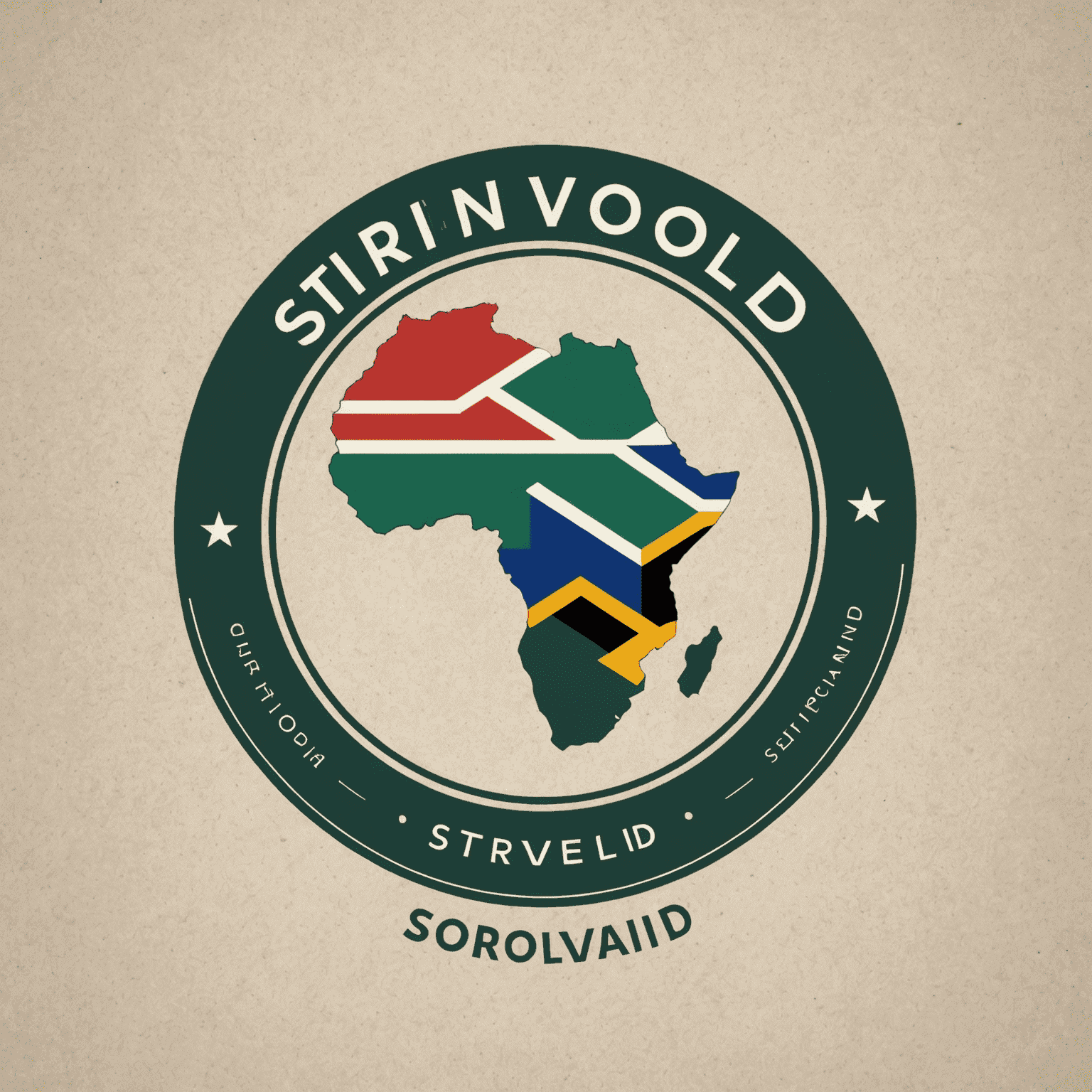 StrVolJd logo - A modern, stylized representation of social entrepreneurship in South Africa